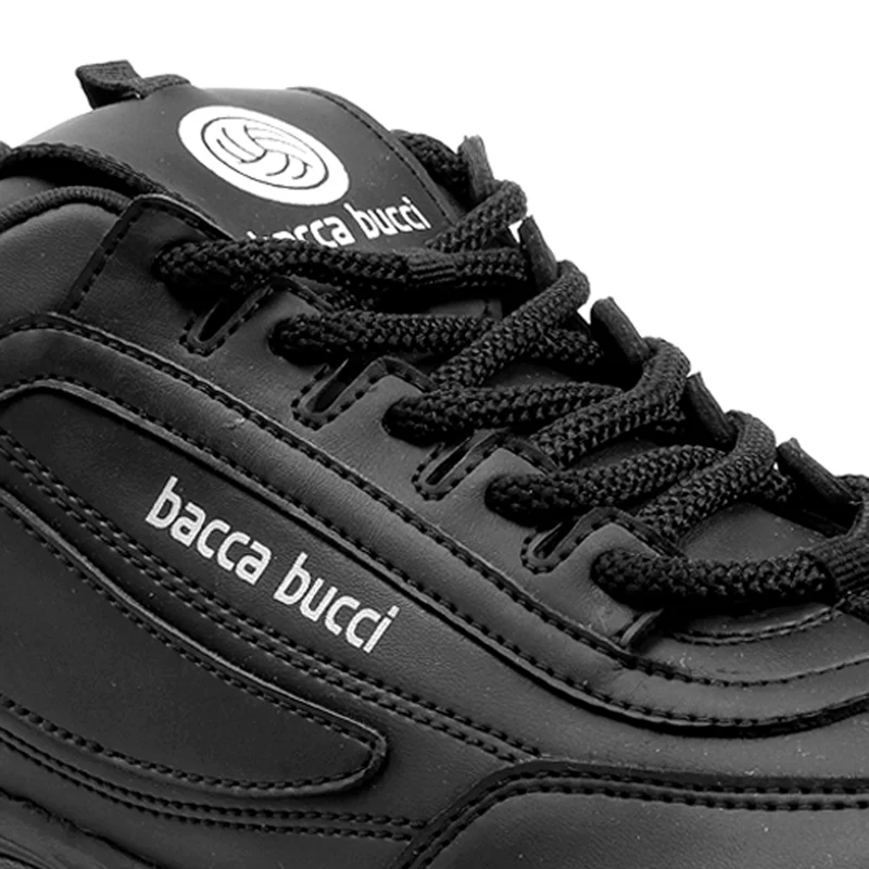 Bacca Bucci Black Afterburn Urban Fashion Sneakers and Sports Shoes for Men | Best Price UAE